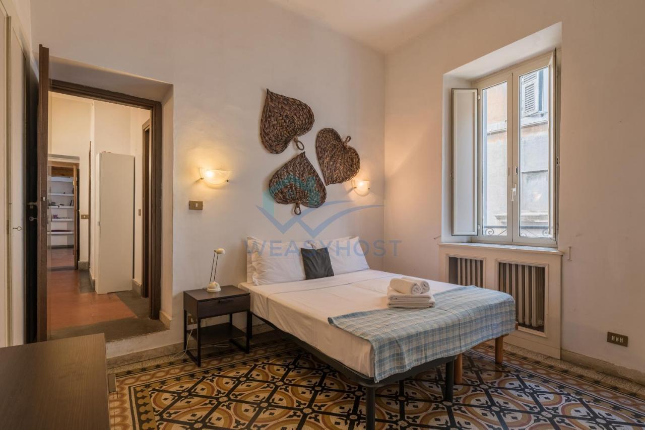 Warm Nest In The Old Building Of Piazza Navona Roma Exterior foto