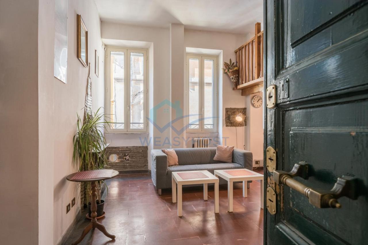 Warm Nest In The Old Building Of Piazza Navona Roma Exterior foto