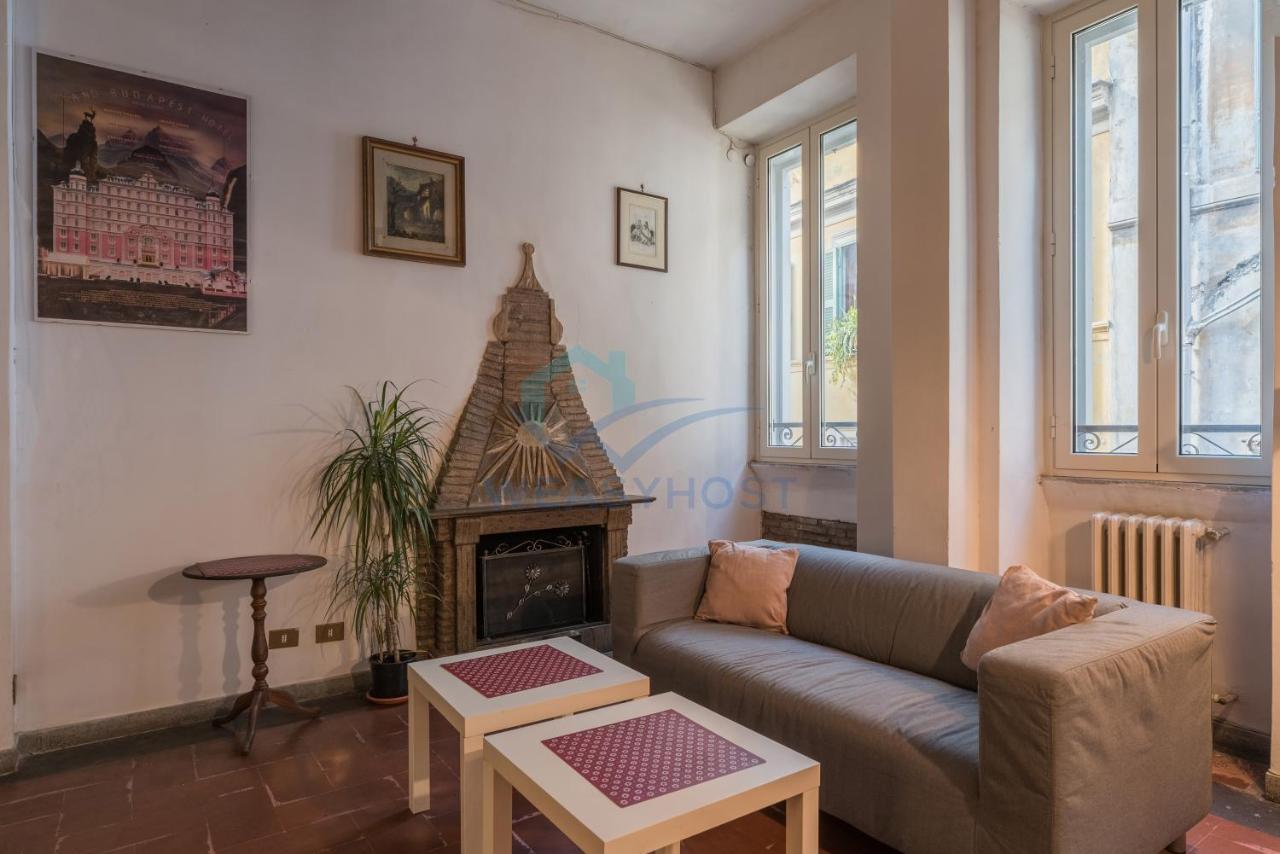 Warm Nest In The Old Building Of Piazza Navona Roma Exterior foto